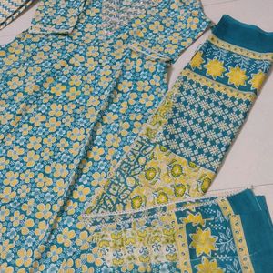 Cotton Anarkali Suit