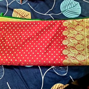 Totally New One Time used Banarasi Saree