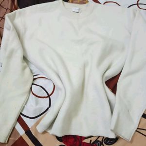 Off White Thick Sweater