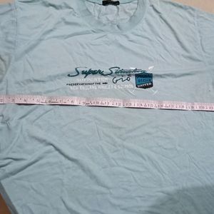 Cyan Color T Shirt Men✅