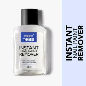 Eenfnety ™ Nail Paint Remover, 28ml - Moisturizing, Acetone Free, with Vitamin E & Glycerin for Nourished, Stain Free Nails - Quick, Effective