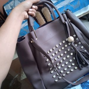 Combo Purse Hand Bag +sling