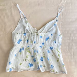 Polly Floral Coquette Top