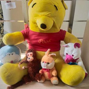 All The Soft Toys Only Available In Combo Buy