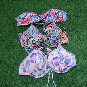 Multi Colour Fancy Padded Bra..