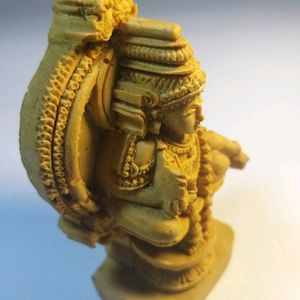 Lord Ayyappan Ayyappa Clay Devotional Idol