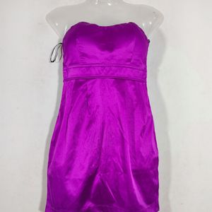 Purple Bodycon Mini Dress