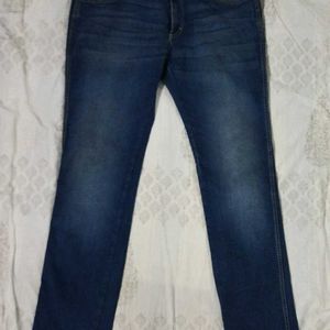 Wrangler Denim Blue Jeans For Mens