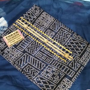 JAIPURI STYLE PRINTED UNSTITCHED SUIT