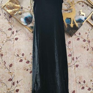 Black Velvet Dress