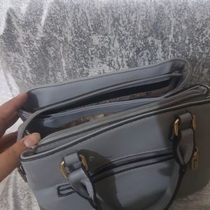 Grey Handbag