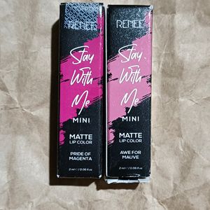 Renee Combo Of Mini Matte Lipstick