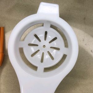 Egg Yolk Separator , +, Silicon Oil Butter Brush