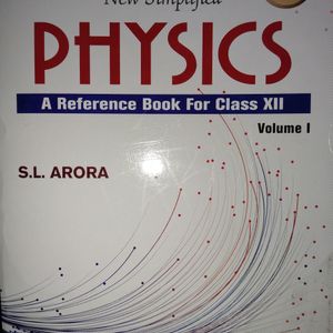 SL Arora Physics Class 12