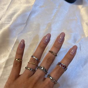 8 Ring Set