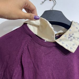 Removable Collar Top