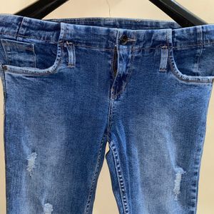 Stretchable Low Waist Women Denim Jeans