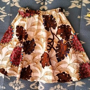 Cotton Flare Skirt