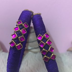 🎀New Silk Thread Bangles 🔥