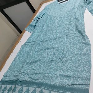 New Kurti Sky Blue