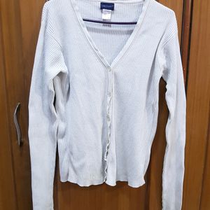 Old White Cardigan