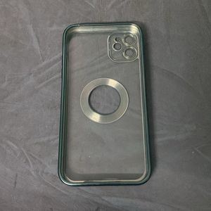 Iphone 11 Back Cover In Dark Green Color