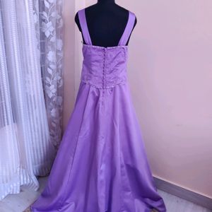 Big Flared Embellished Gown