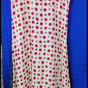 Designer Jacket Pattern Kurti