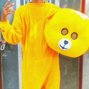 Teddy Bear Funny Dress For Prank Video