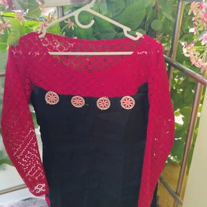 Party Wear Short Kurta Punjabi