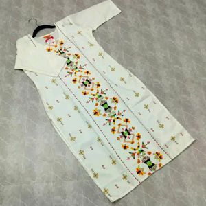 Beutiful White Kurti