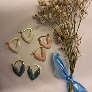 Heart earrings