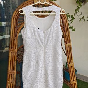 Van Heusen White Party Dress