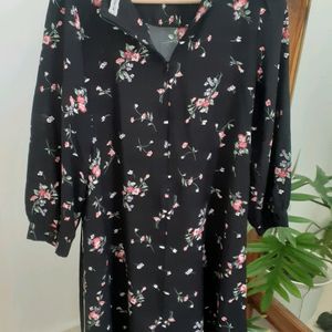 korean floral dress