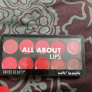 Swiss Beauty Lip Palette