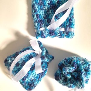 Combo Mini Crochet Pouch