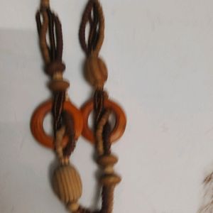 Tribal Wooden Pearl Jewellery