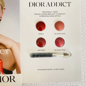 Dior Addict Lipstick Sample Palette