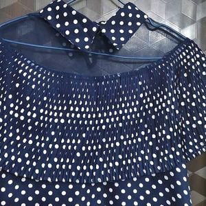 Partywear Net Top