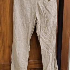 Linen Pants Beige /cream