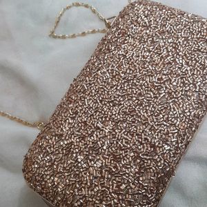 BEAUTIFUL BEADED CLUTCH ✨️🩷