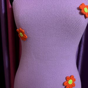 Lilac Mini Dress💜🧡