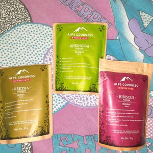 ALPS GOODNESS POWDERS FOR SKIN & HAIR ~