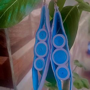 Latest Design Of Eco Earings Quilled