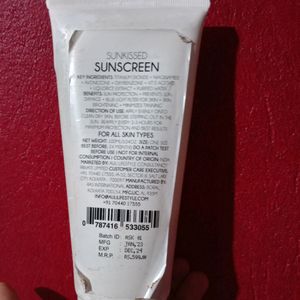 Auli Sunscreen 🧴