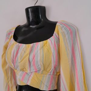 Multi Color Stripes Co-Ords (Women's)