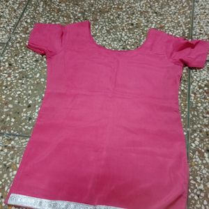 Pink Lehnga  Choli With Dupatta