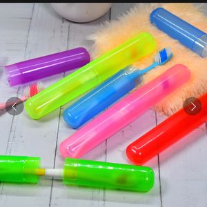 4 Piece Plastic Toothbrush Cover