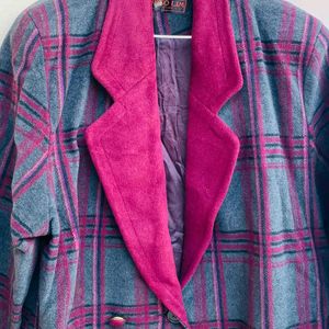 Purple Winter  Coat In Untouched Condition