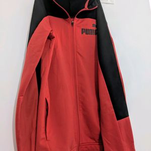 Puma Red & Black Athleisure acket